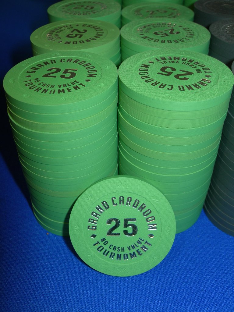 BCC GCR 1000 chips Tounament set - 25