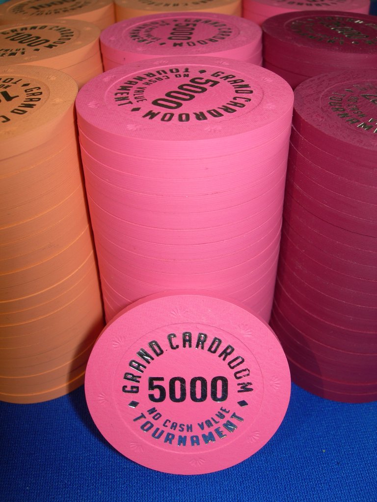 BCC GCR 1000 chips Tounament set - 5000