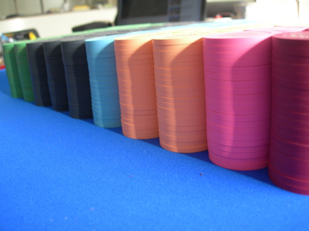BCC GCR 1000 chips Tounament set