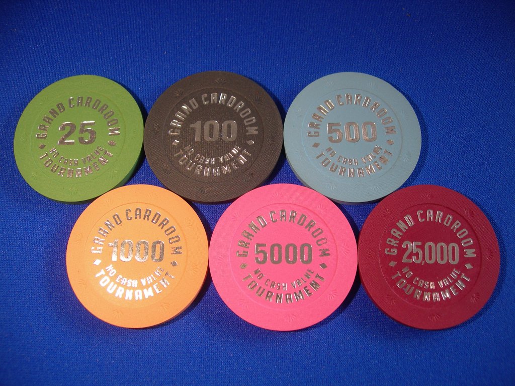 BCC GCR 1000 chips Tounament set