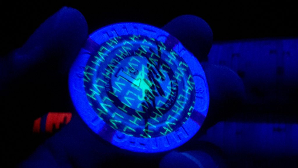 Black light tests
