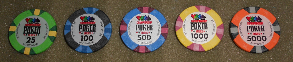 Championship Poker Series Chips