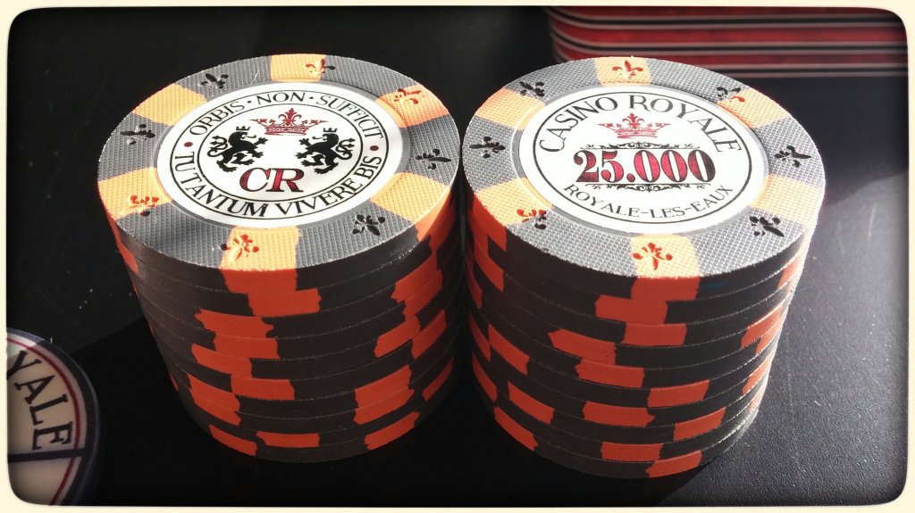 Classic Poker Chips - Casino Royale (Royale-les-Eaux)