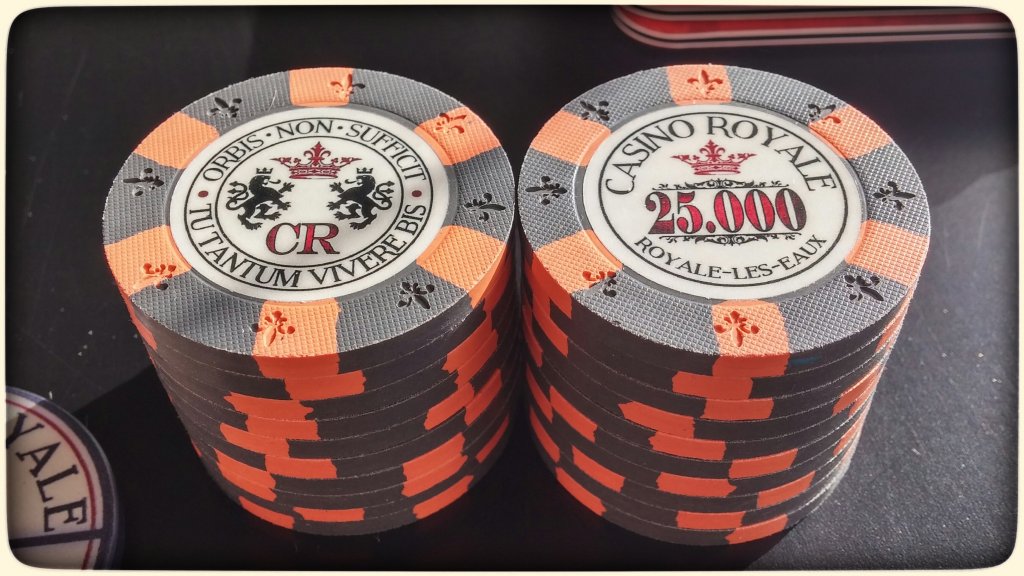 Classic Poker Chips - Casino Royale (Royale-les-Eaux)