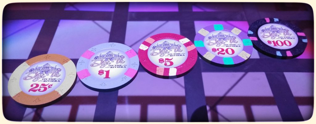 Classic Poker Chips - Déjà Vu sample set