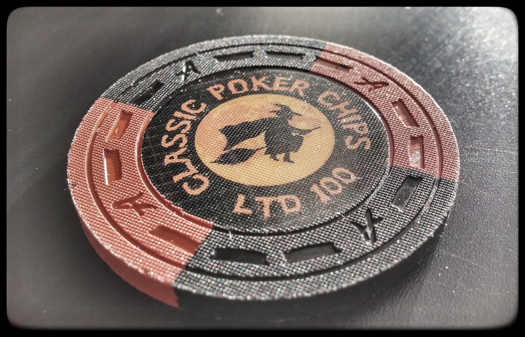 Classic Poker Chips LTD 100 Halloween chip