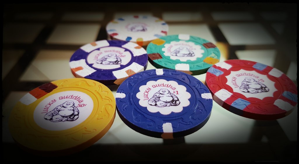 Classic Poker Chips - Lucky Buddha Club