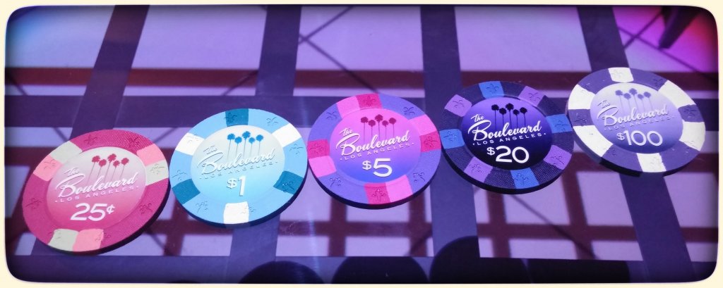 Classic Poker Chips - The Boulevard (Los Angeles)