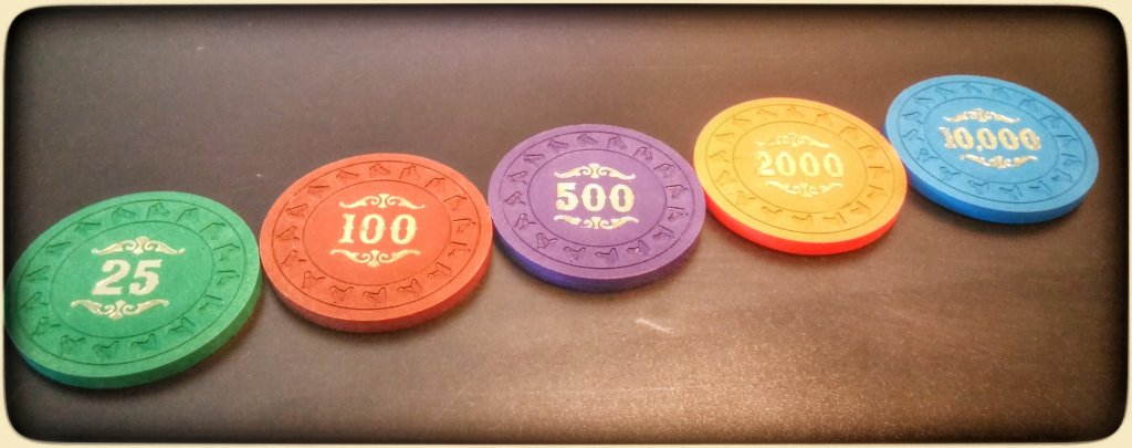 Classic Poker Chips The Hitching Post - Tourney Sample Set