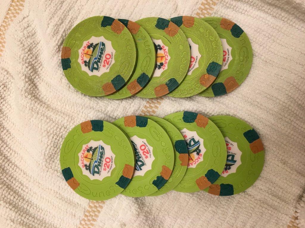 Dunes Baccarat $20