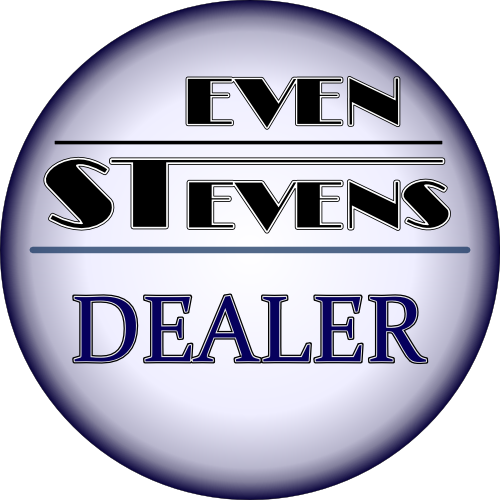 Even Stevens Button Outlines Navy