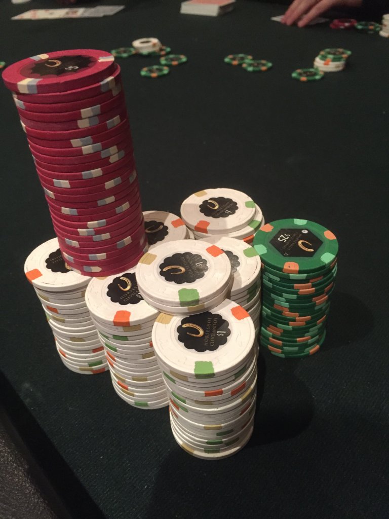 Home Game with my Old Horseshoe Set