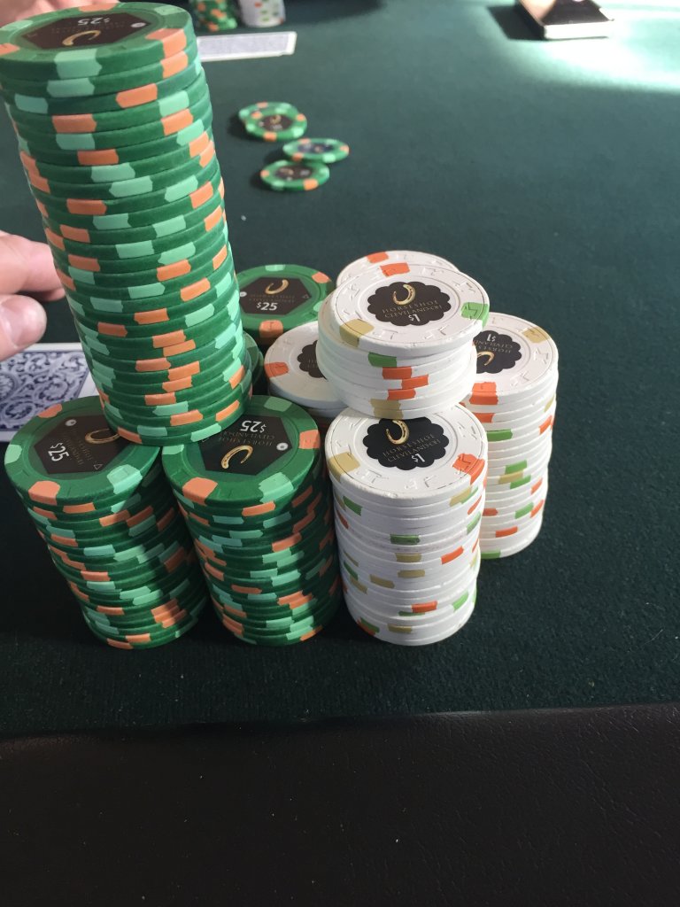 Home Game with my Old Horseshoe Set