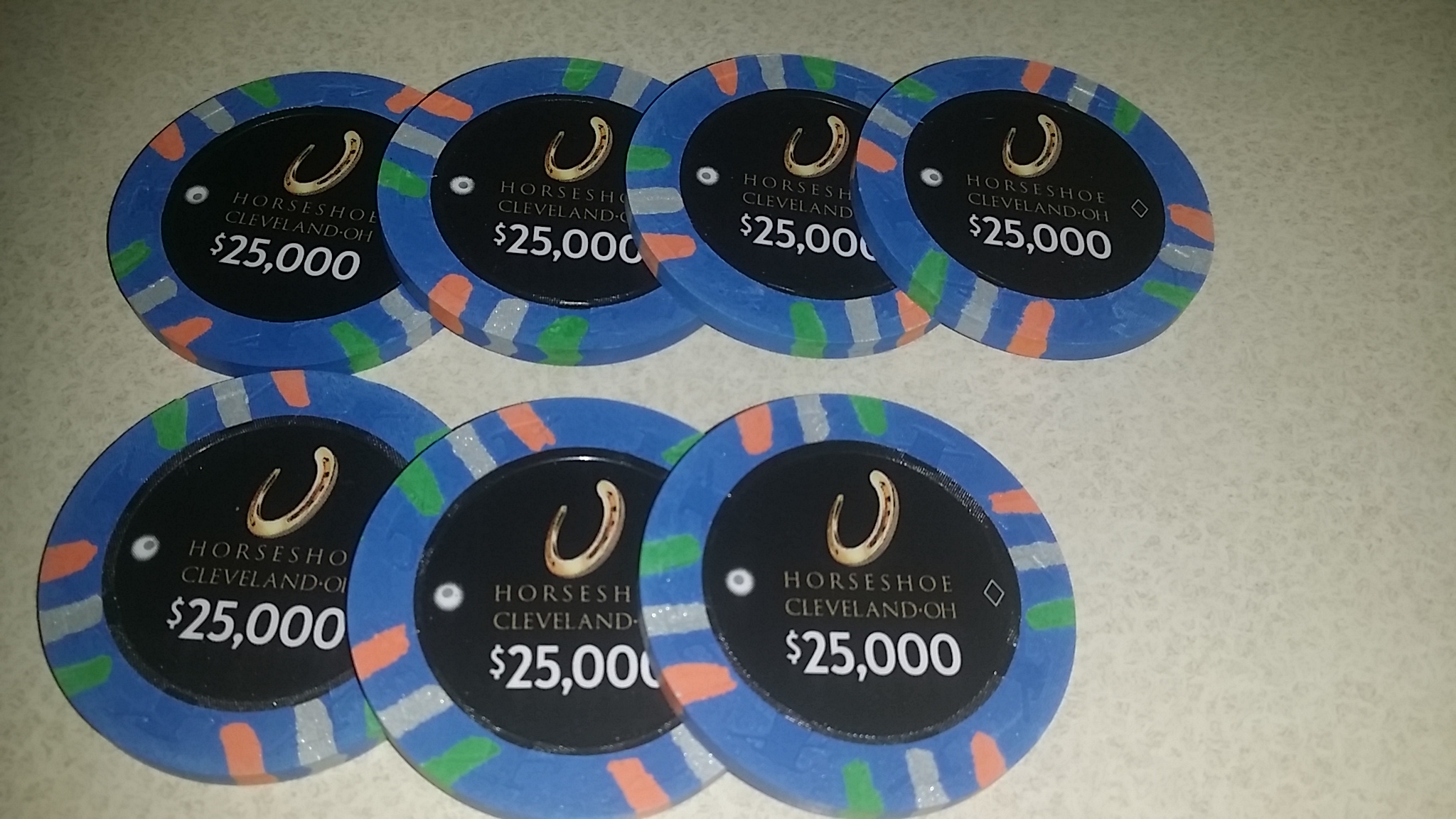 Horseshoe Casino Cleveland Chips - $25k