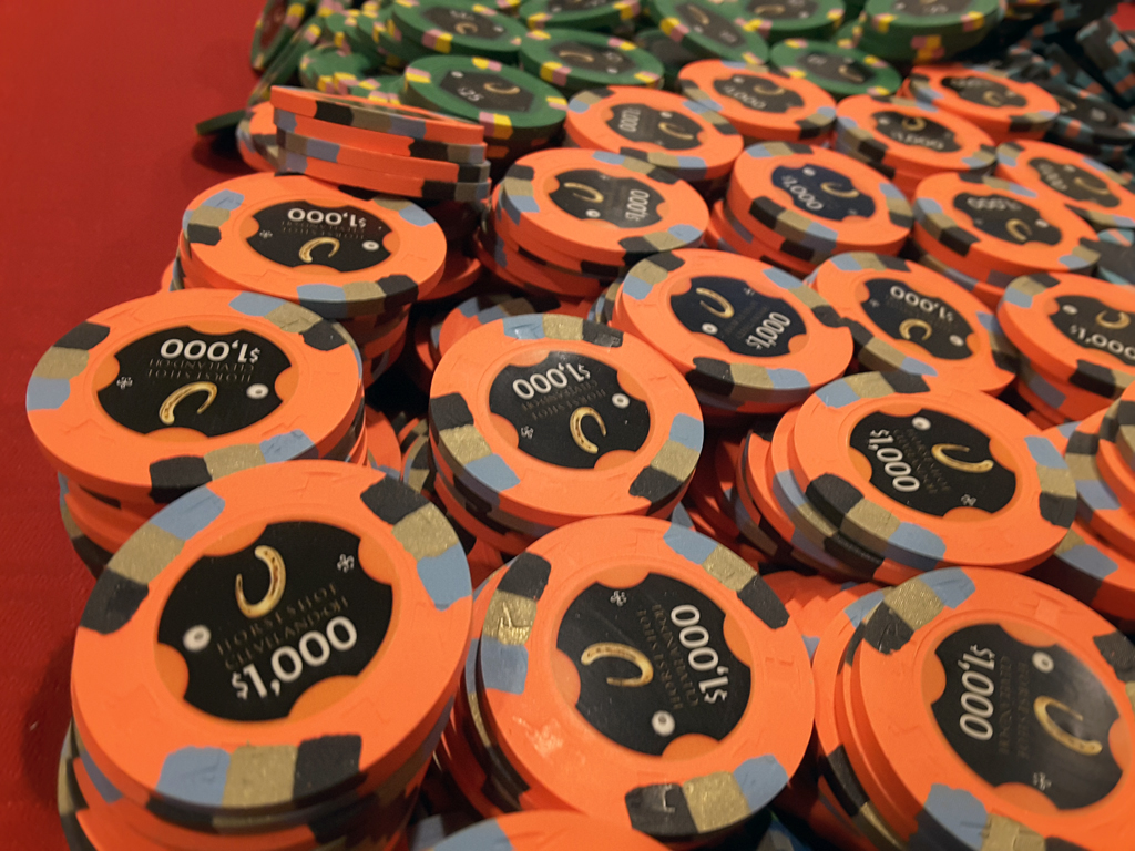 Horseshoe Casino - Cleveland Secondary $1k Poker Chips