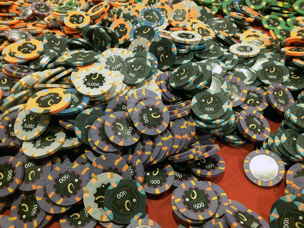 Horseshoe Casino - Cleveland Secondary Poker Chips