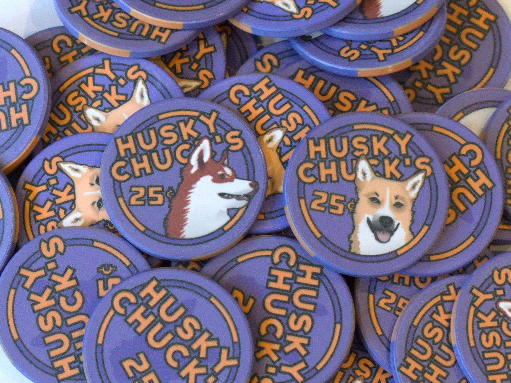 Husky Chuck's 25c