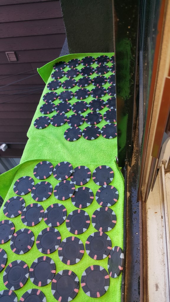 Majestic drying after ultrasonic