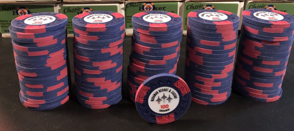 MIRAMAR 100 Tournament Chips