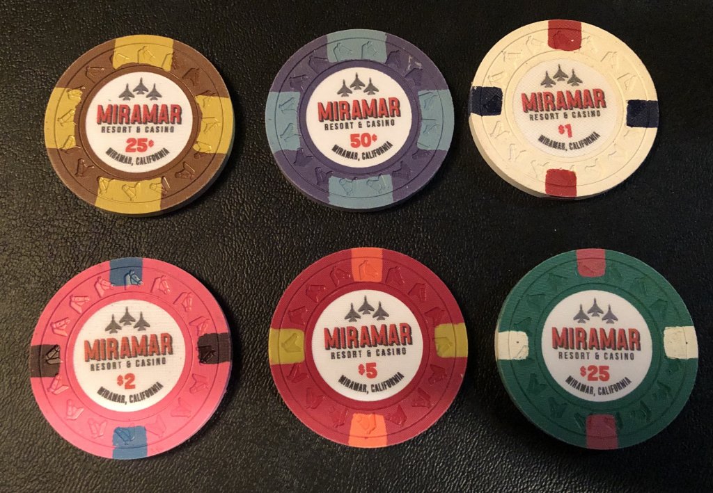 MIRAMAR Cash Set Chips