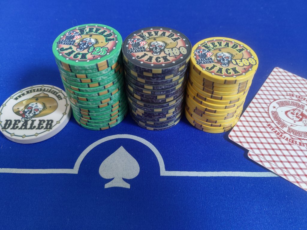 Nevada Jacks Travel Set - 10,000 Stack