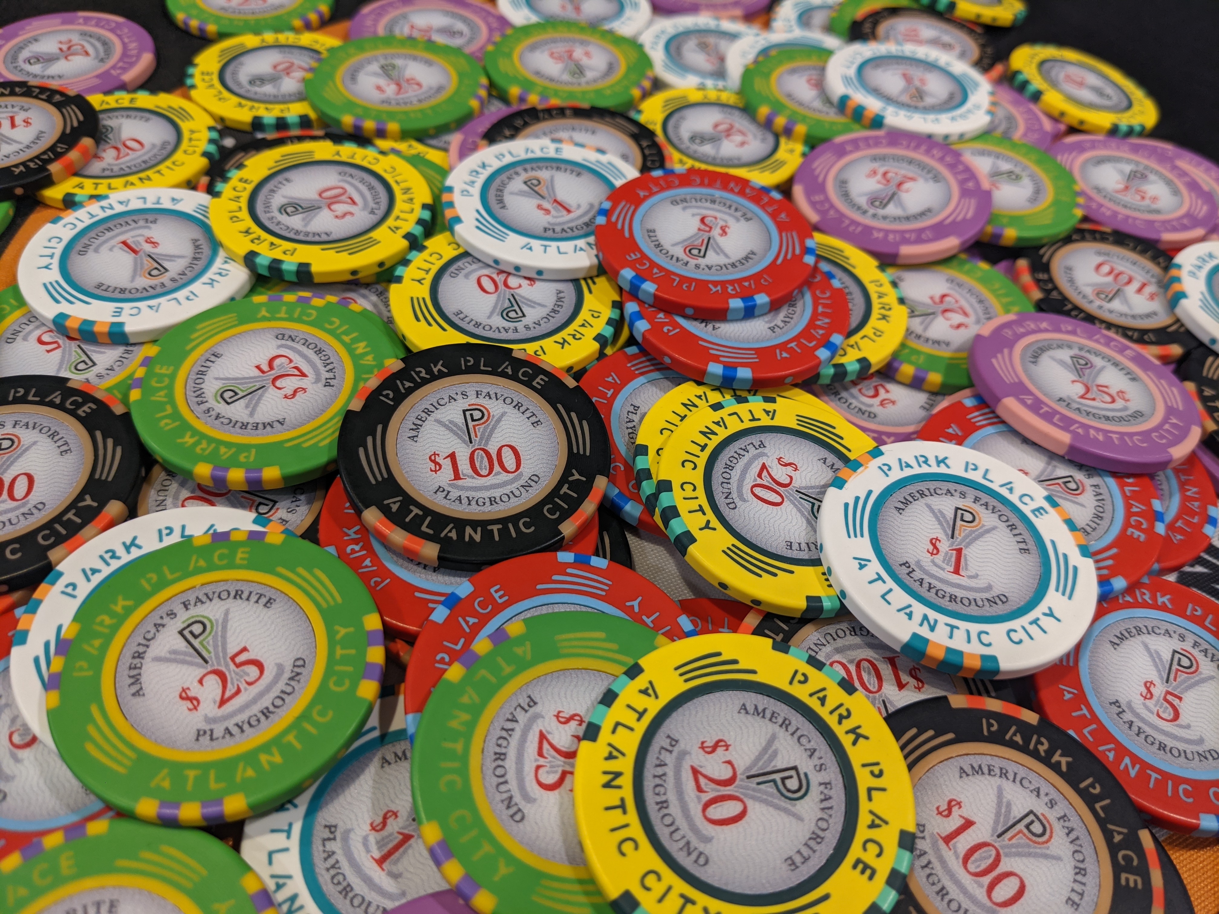 Park Place Poker Chip - Cash Splash