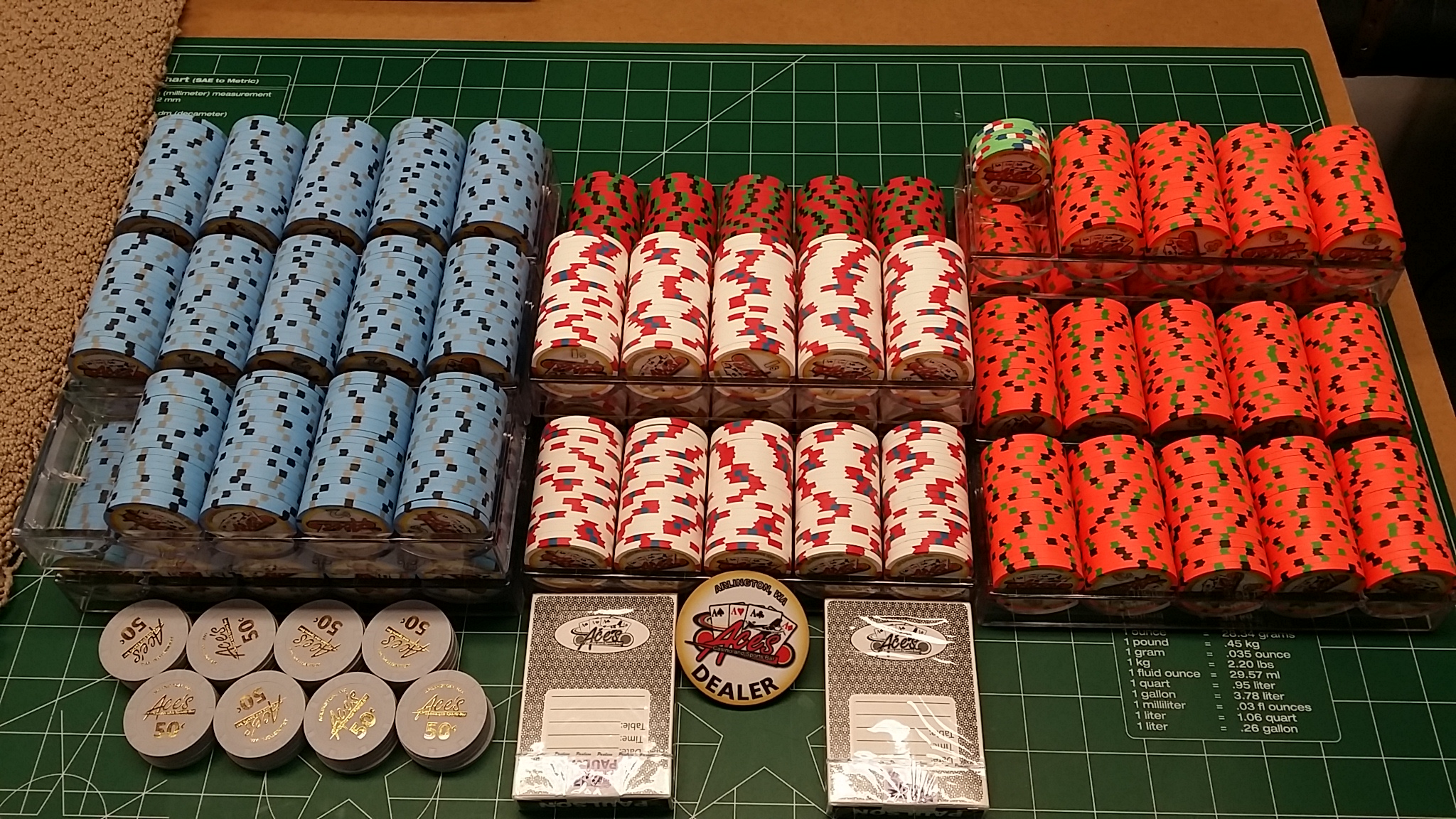 Paulson Ace's Casino Chips