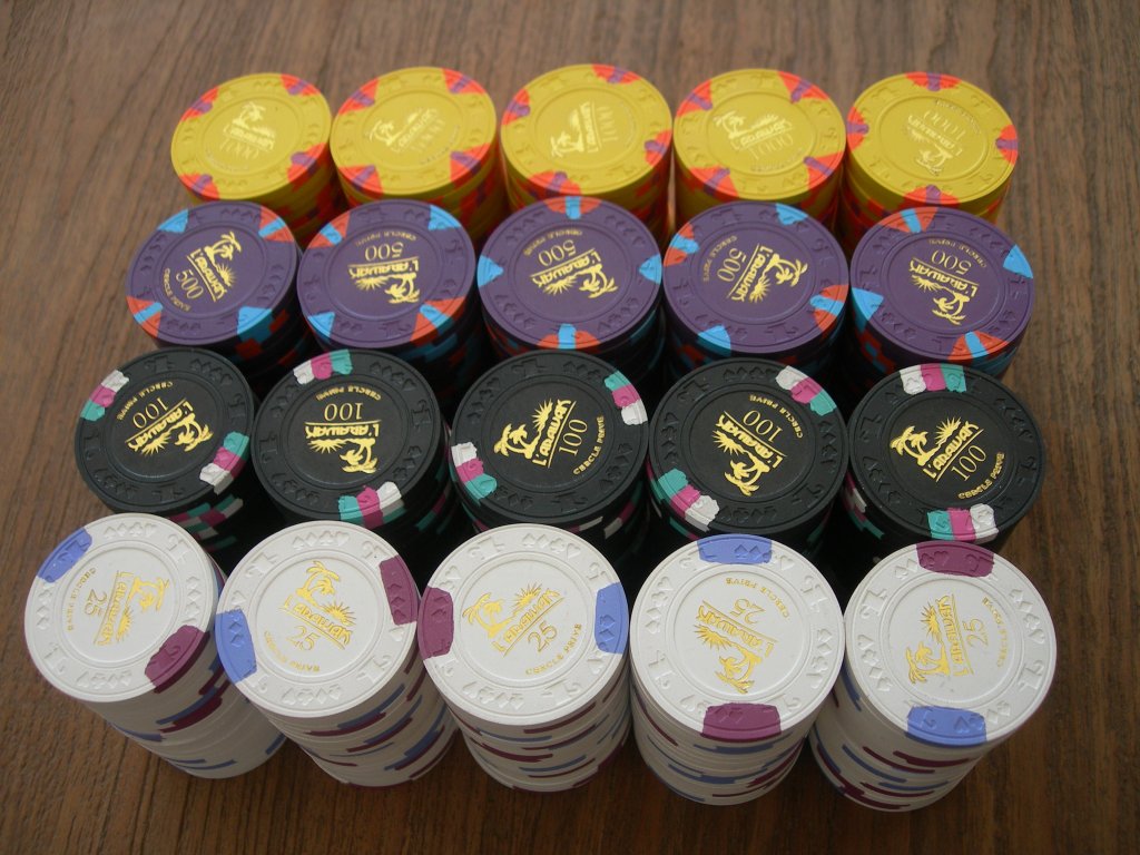 Paulson "L'Arawak" 400 chips Tournament Set