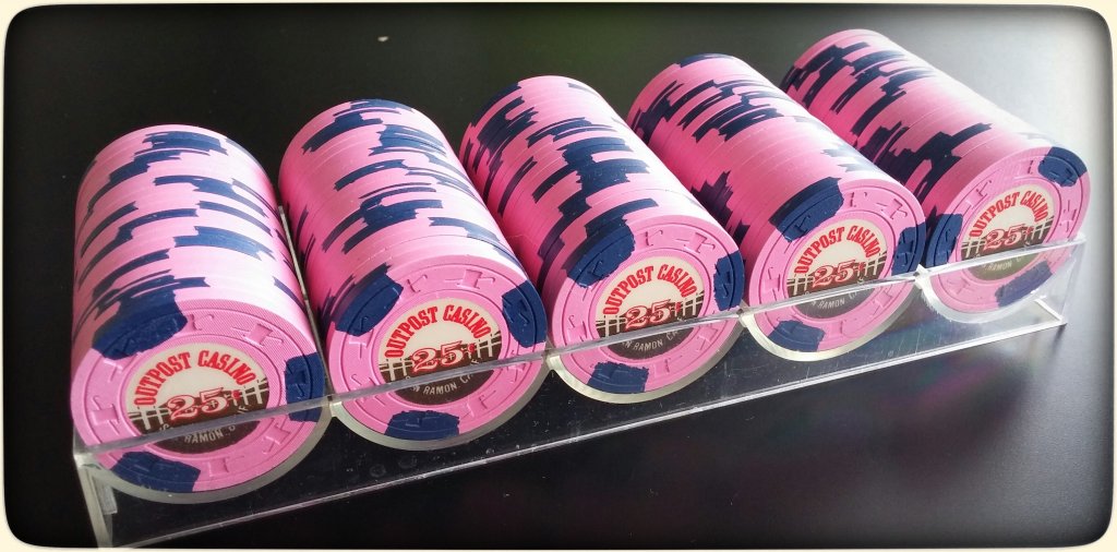 Paulson Outpost Casino (San Ramon, CA) - $.25 chips
