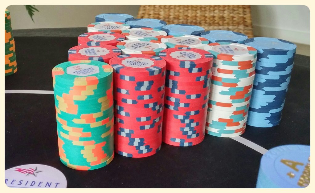 Paulson President Casino on the Admiral (St Louis, MO) - Cash game set