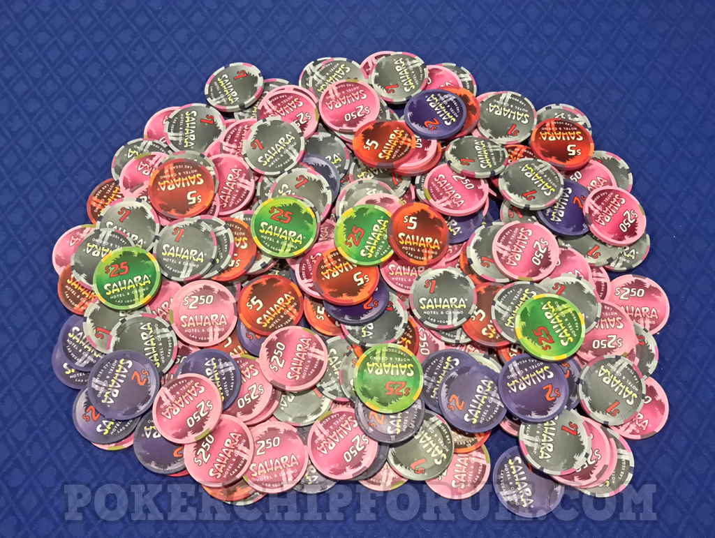 Paulson Sahara Casino Chips