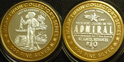 PCA SS Mark Twain Series Huckleberry Finn With Rabbit