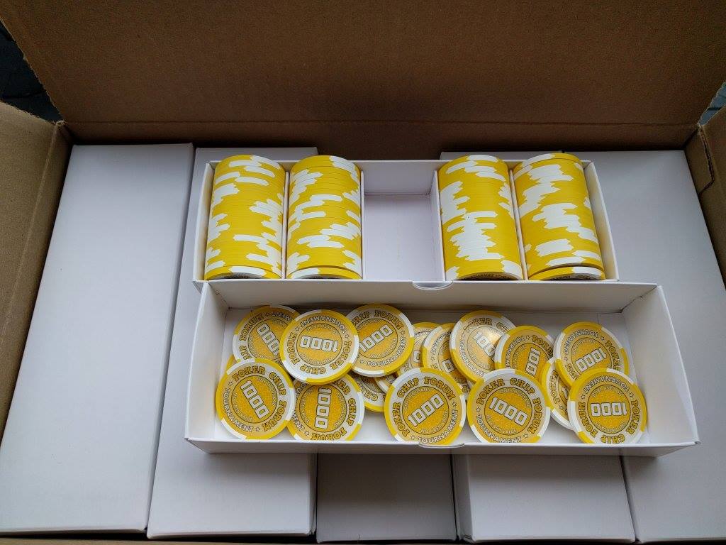 Poker Chip Forum Promo Tourney Chips - T1000 unboxing