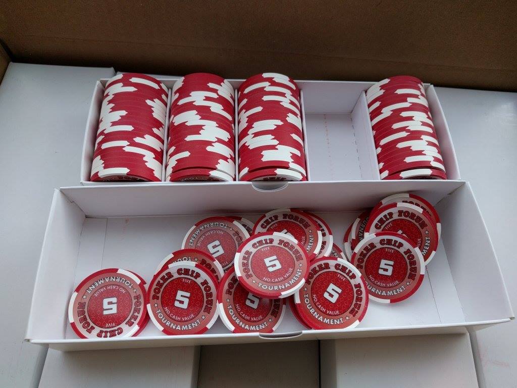 Poker Chip Forum Promo Tourney Chips - T5 unboxing