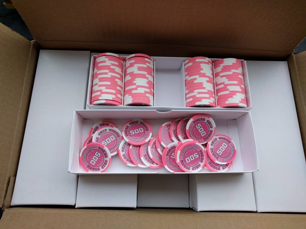 Poker Chip Forum Promo Tourney Chips - T500 unboxing