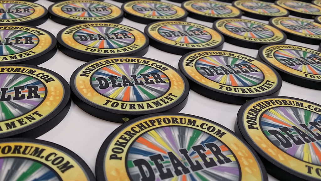 Poker Chip Forum Tourney Dealer Button