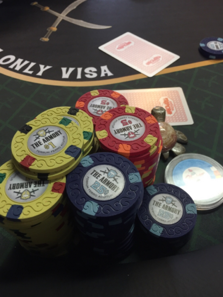 Psypher1000 unveils the Armory cash chips - photo by David O