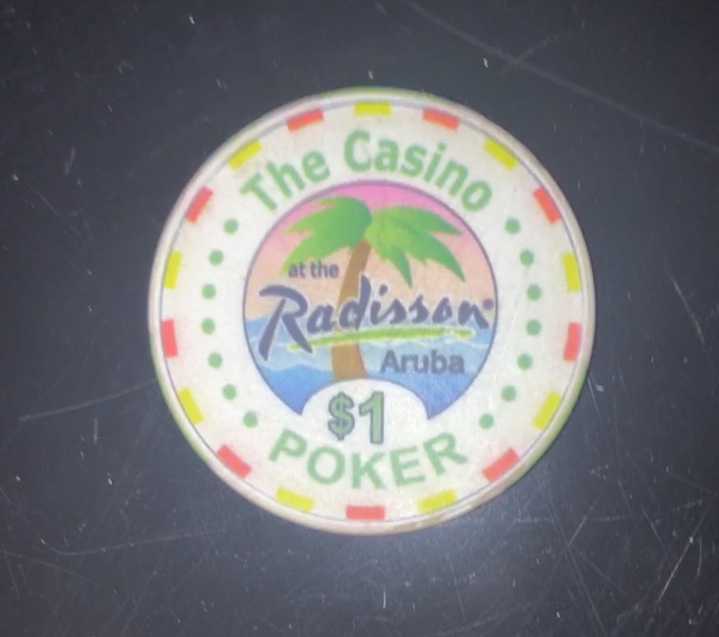 Radisson Aruba poker $1