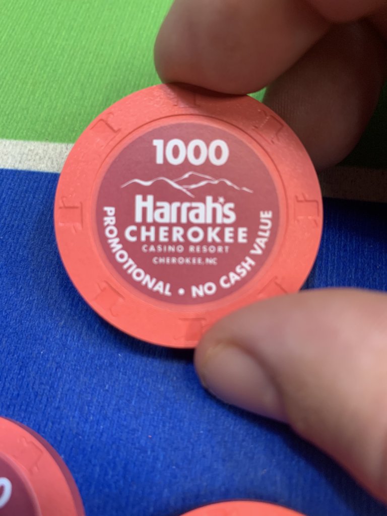 Relabeled 5’s Harrahs