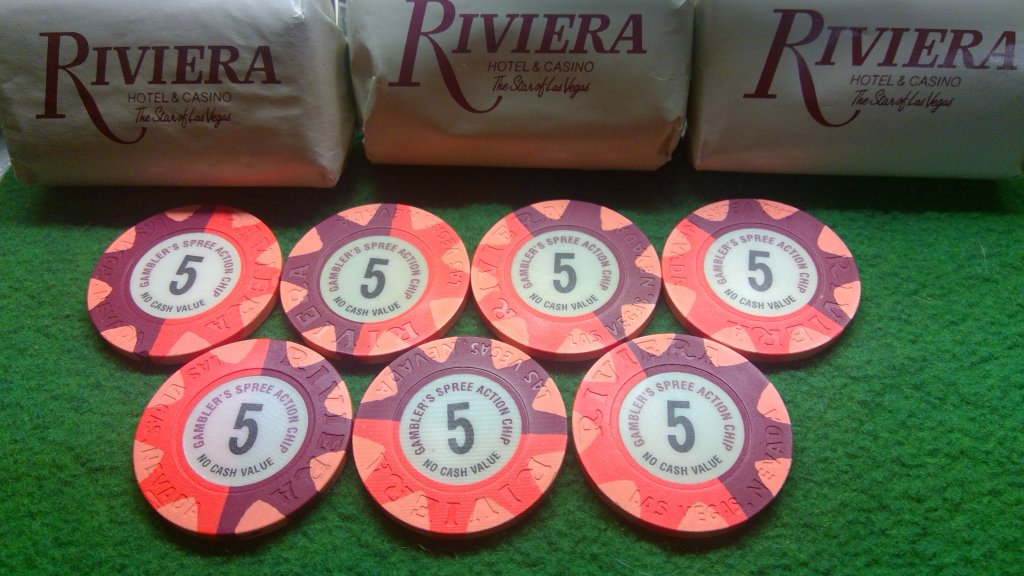 Riviera's Gambler Spree chips