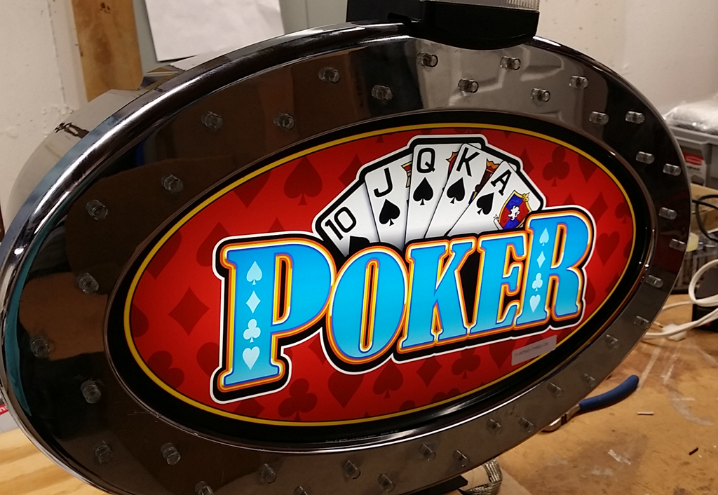 Slot Topper / Poker Sign