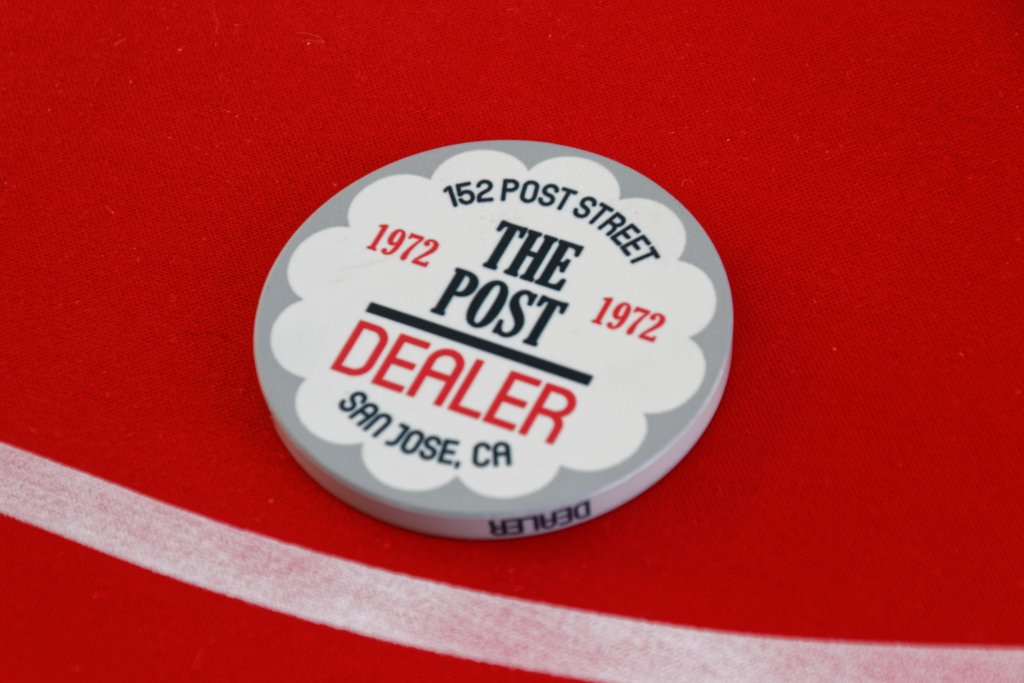 The Post Dealer Button - Face A