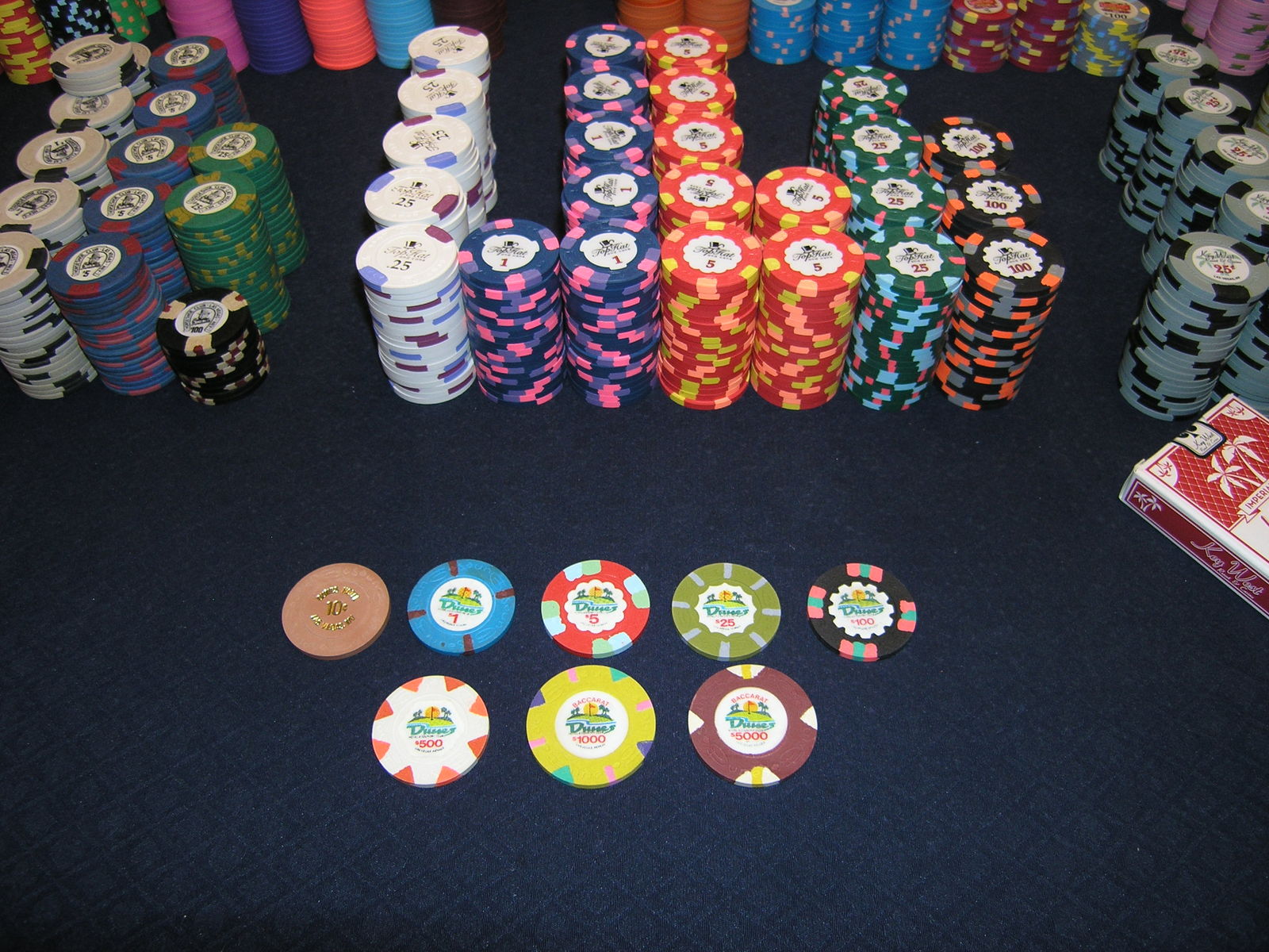 World Top Hat and Cane, Dunes Casino sample