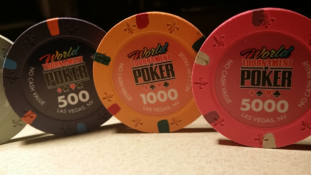 WSOP Tribute Poker Chips - WTOP chips