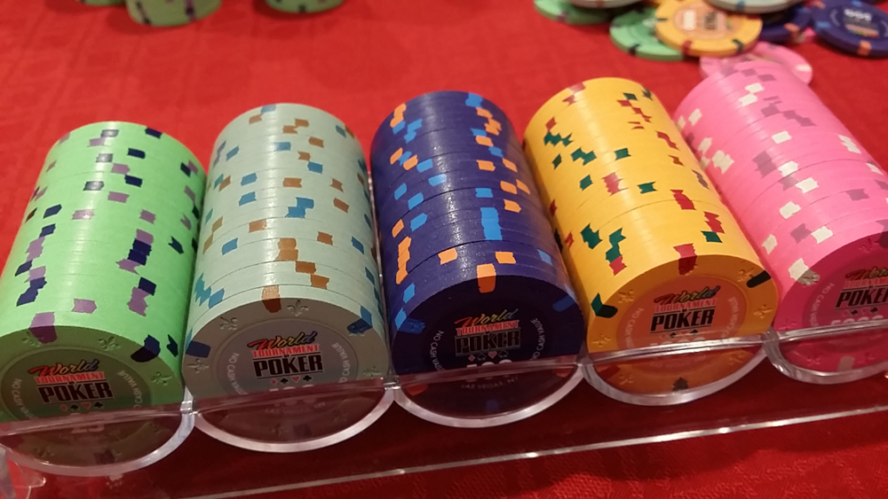 WSOP Tribute Poker Chips - WTOP chips