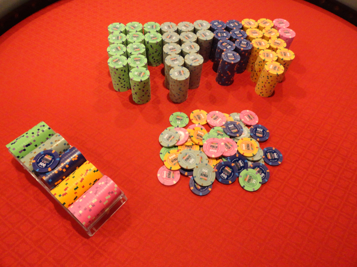 WSOP Tribute Poker Chips - WTOP chips