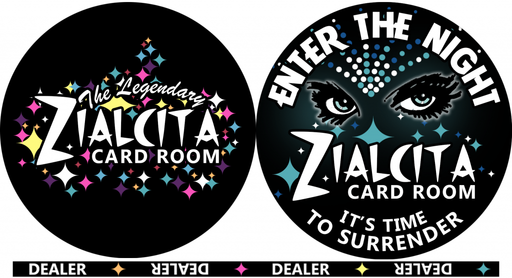 ZCR DEALER BUTTON (ENTER THE NIGHT)