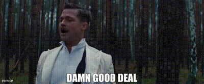 YARN | Damn good deal | Inglourious Basterds (2009) | Video gifs by quotes  | 49fed3da | 紗