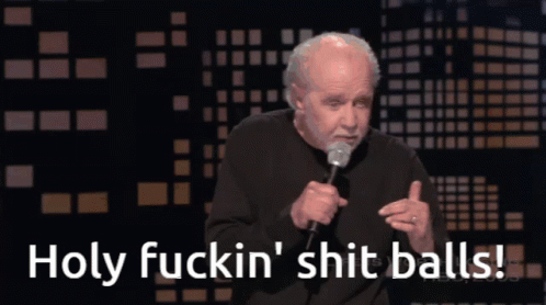 Carlin George Carlin GIF - Carlin George Carlin Shit Balls GIFs