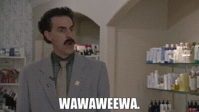 YARN | Wawaweewa. | Borat Subsequent Moviefilm | Video clips by quotes |  8fbc843e | 紗
